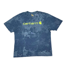 Load image into Gallery viewer, CARHARTT "Original Fit" Classic Big Logo Spellout Graphic Tie Dye Short Sleeve T-Shirt