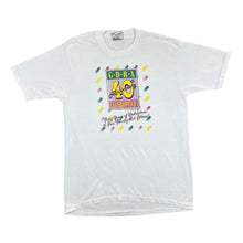 Load image into Gallery viewer, Vintage 80's GDRA CELEBRATION "40th Anniversary" Souvenir Graphic Single Stitch T-Shirt