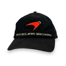 Load image into Gallery viewer, WEST MCLAREN MERCEDES F1 Formula One Motorsports Embroidered Logo Spellout Baseball Cap