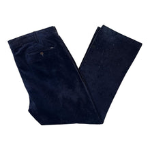 Load image into Gallery viewer, Early 00's POLO RALPH LAUREN "Classic Fit" Navy Blue Corduroy Cord Straight Leg Trousers