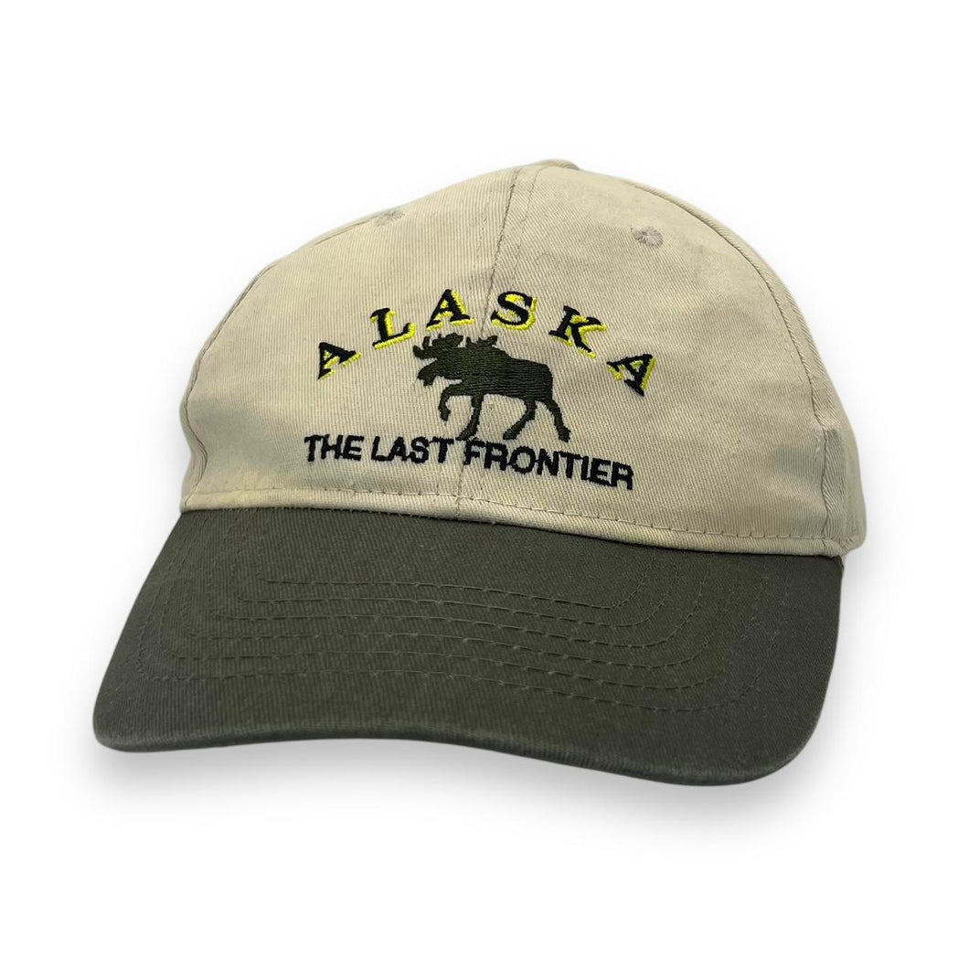 ALASKA “The Last Frontier” Embroidered Souvenir Spellout Baseball Cap