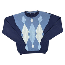 Load image into Gallery viewer, Vintage ST MICHAEL Marks & Spencer Argyle Check Golf Sweater Jumper