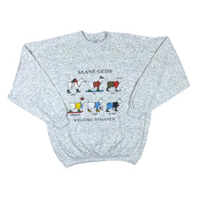 Load image into Gallery viewer, Vintage 90's WELCOME TO SAANEN Switzerland Souvenir Goat Cartoon Graphic Sweatshirt