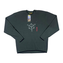 Load image into Gallery viewer, GOTCHA Embroidered Logo Y2K Surfer Skater Long Sleeve Dark Olive T-Shirt