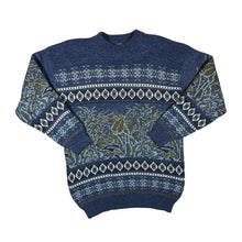 Load image into Gallery viewer, Vintage 90's NICO Grandad Patterned Acrylic Knit Sweater Jumper