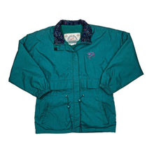 Load image into Gallery viewer, Vintage 90’s GEMINI SPORT Floral Patterned Collar Fleece Lined Windbreaker Ski Jacket