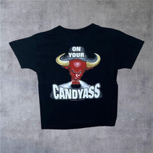 Load image into Gallery viewer, Vintage WWF (1999) The Rock “Layeth The Smacketh Down!” Wrestling Black T-Shirt