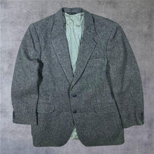 Load image into Gallery viewer, Vintage Reed St. James Made In Brazil Grey Houndstooth Style Sports Coat Blazer