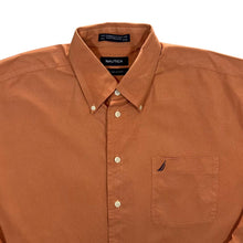 Load image into Gallery viewer, Vintage Nautica "Vintage Oxford" Orange Cotton Long Sleeve Button-Up Shirt
