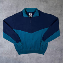 Load image into Gallery viewer, Vintage Nordstrom Essential Colour Block 1/2 Zip Pullover Sweatshirt