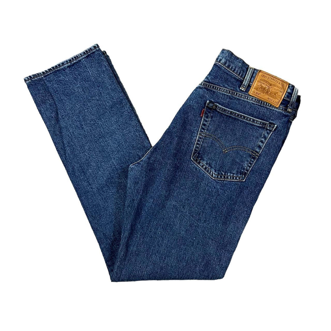 LEVI'S 514 Classic Blue Denim Regular Fit Straight Leg Jeans