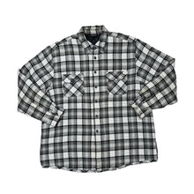 Load image into Gallery viewer, Early 00's WATSON'S Lumberjack Plaid Check Lightly Padded Flannel Over Shirt