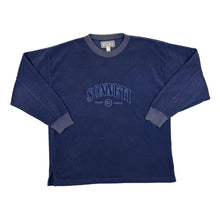 Load image into Gallery viewer, Vintage SONNETI Embroidered Big Spellout Union Made Crewneck Fleece Sweatshirt