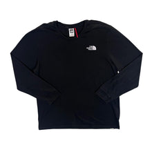 Load image into Gallery viewer, THE NORTH FACE TNF Classic Mini Logo Black Long Sleeve T-Shirt