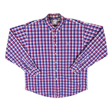Load image into Gallery viewer, Vintage YVES SAINT LAURENT YSL Plaid Check Cotton Long Sleeve Button-Up Shirt