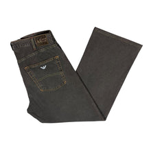 Load image into Gallery viewer, Early 00's AJ ARMANI JEANS Classic Brown Corduroy Cord Straight Leg Trousers