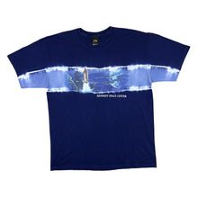 Load image into Gallery viewer, Vintage Prairie Mountain KENNEDY SPACE CENTER Souvenir NASA Tie Dye Graphic T-Shirt