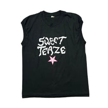 Load image into Gallery viewer, Vintage 90's Screen Stars SWEET TEAZE "Trashiest In Town" Glam Hard Rock Band Single Stitch Sleeveless T-Shirt Vest Top