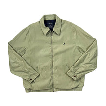 Load image into Gallery viewer, NAUTICA Classic Embroidered Mini Logo Check Lined Windbreaker Bomber Jacket