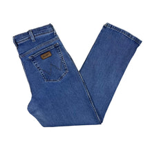 Load image into Gallery viewer, WRANGLER "Regular Fit" Classic Blue Denim Straight Leg Jeans
