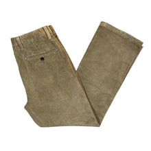 Load image into Gallery viewer, DOCKERS "Slim Fit" Classic Beige Corduroy Cord Straight Leg Trousers