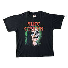 Load image into Gallery viewer, Vintage ALICE COOPER "Descent Into Dragontown Tour 2002" Glam Shock Hard Rock Music Band Tour T-Shirt