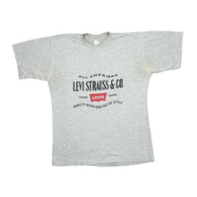 Load image into Gallery viewer, Vintage 90's LEVI'S "Levi Strauss & Co." Classic Logo Spellout Graphic T-Shirt