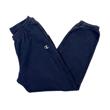 Load image into Gallery viewer, CHAMPION Classic Embroidered Mini Logo Navy Blue Sweatpants Joggers