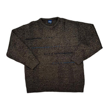 Load image into Gallery viewer, Vintage FOUR SEASONS Grandad Patterned Acrylic Wool Knit Sweater Jumper