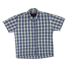 Load image into Gallery viewer, FJALLRAVEN Classic Pocket Logo Plaid Check Short Sleeve Cotton Shirt