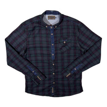 Load image into Gallery viewer, Mish Mash Jeans Tartan Plaid Check Long Sleeve Button-Up Cotton Shirt