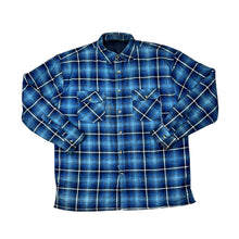 Load image into Gallery viewer, Early 00's OKAY Lumberjack Plaid Check Lightly Padded Flannel Over Shirt