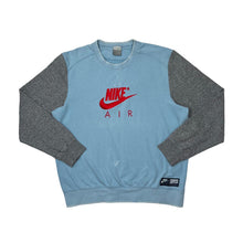 Load image into Gallery viewer, Early 00's NIKE AIR Embroidered Big Logo Spellout Raglan Crewneck Sweatshirt