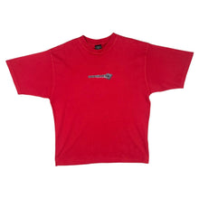 Load image into Gallery viewer, Early 00's QUIKSILVER Surfer Skater Logo Spellout Graphic Red T-Shirt