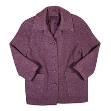 Load image into Gallery viewer, Vintage 90’s PURE NEW WOOL Made In UK Button Pea Coat Jacket