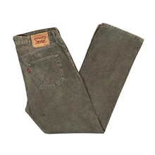 Load image into Gallery viewer, LEVI'S 751 Classic Brown Corduroy Cord Straight Leg Trousers