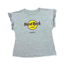Load image into Gallery viewer, HARD ROCK CAFE "Venice" Classic Souvenir Logo Spellout Graphic Rolled Sleeve T-Shirt