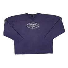 Load image into Gallery viewer, Vintage University Of Washington "Huskies" College Long Sleeve Heavy Cotton V-Neck T-Shirt