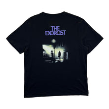 Load image into Gallery viewer, THE EXORCIST Horror Movie Spellout Graphic Black T-Shirt