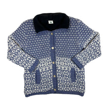 Load image into Gallery viewer, Vintage PACHAMAMA Patterned Fleece Lined Wool Button Cardigan Sweater