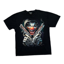 Load image into Gallery viewer, ROCK CHANG Gothic Horror Hooded Killer Clown Graphic T-Shirt