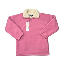 Load image into Gallery viewer, Deadstock Early 00's PUFFA "Windproof" Sherpa Teddy Bear Fleece Lined 1/4 Zip Pullover Fleece Sweatshirt