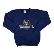 Load image into Gallery viewer, Vintage Cotton Grove WHITETAIL Deer Embroidered Spellout Crewneck Sweatshirt