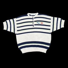 Load image into Gallery viewer, Vintage 90’s ST MICHAEL Made In Italy Nautical Striped Short Sleeve Knit Jumper Top