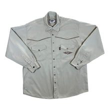 Load image into Gallery viewer, Vintage 90's STARS & STRIPES Pocket Logo Cowboy Western Style Long Sleeve Shirt