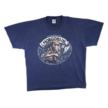 Load image into Gallery viewer, HOBGOBLIN "This Could Get Tasty" Wychwood Brewery Beer Graphic Navy Blue T-Shirt