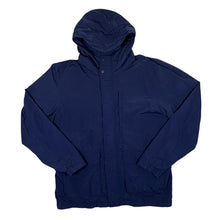 Load image into Gallery viewer, UNIQLO Classic Navy Blue Hooded Cagoule Windbreaker Jacket