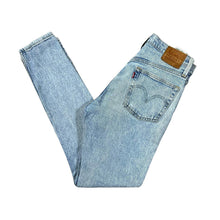 Load image into Gallery viewer, LEVI'S 501 S Classic Blue Denim Button Fly Skinny Jeans