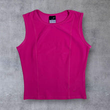 Load image into Gallery viewer, Nike Dri-Fit Classic Pink Polyester Spandex Blend Workout Activewear Vest Tank Top