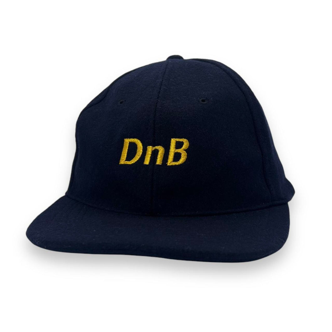 Vintage 90’s Morestyle DnB Embroidered Spellout Wool Blend Baseball Cap